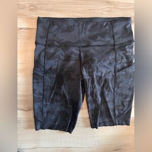 Lululemon Biker Shorts w/ Pockets